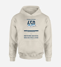 Thumbnail for Cessna Citation 650 - Citation III design on khaki double-side hoodie, single-side print