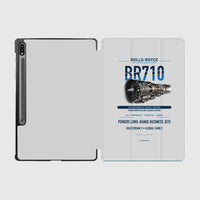 Thumbnail for BR710 design on light gray samsung tablet tablet case