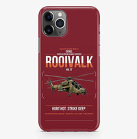 Thumbnail for Denel Rooivalk Mk 1F design on dark red magsafe iphone case, for iPhone Pro Max