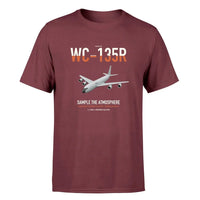 Thumbnail for WC-135R Constant Phoenix design on dark red double-side t-shirt, single-side print