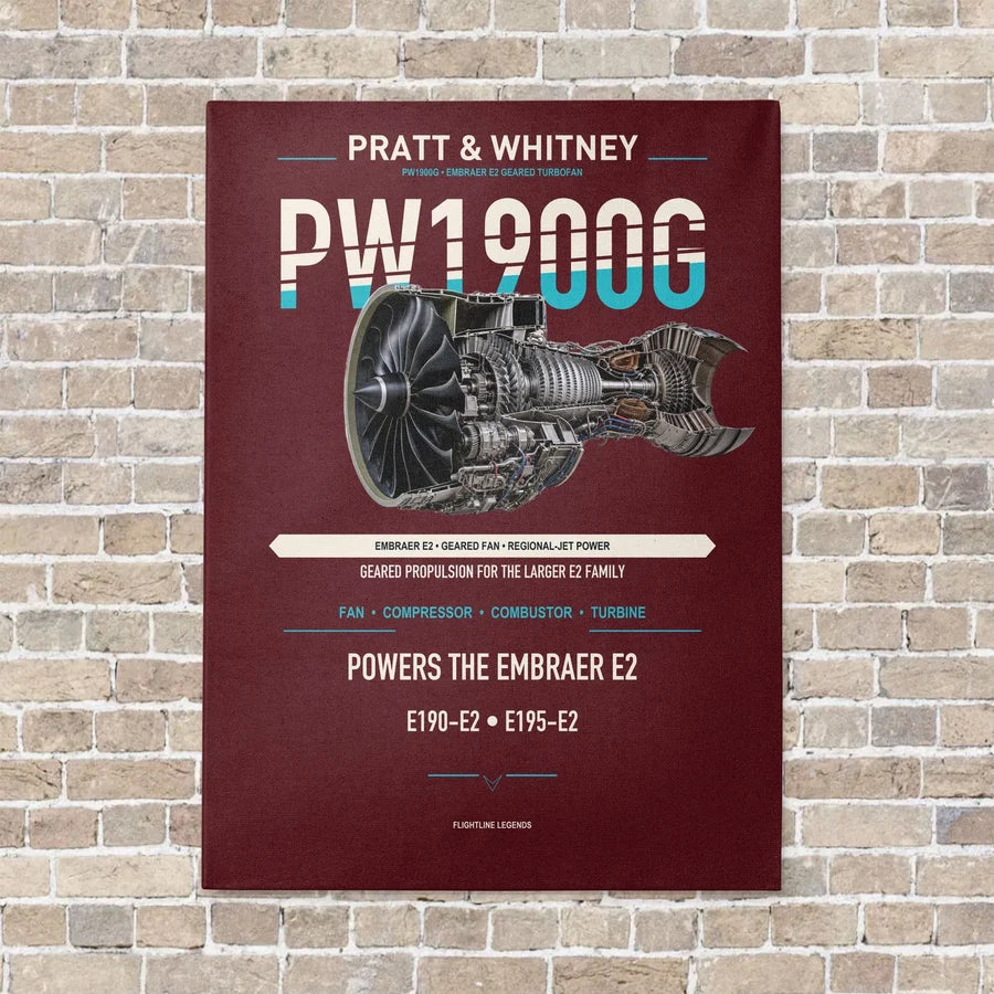PW1900G vertical canvas print - no frame - dark red background