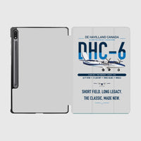 Thumbnail for DHC-6 Twin Otter Classic 300-G design on light gray samsung tablet tablet case