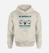 Thumbnail for DJI Matrice 4T design on khaki hoodie single side