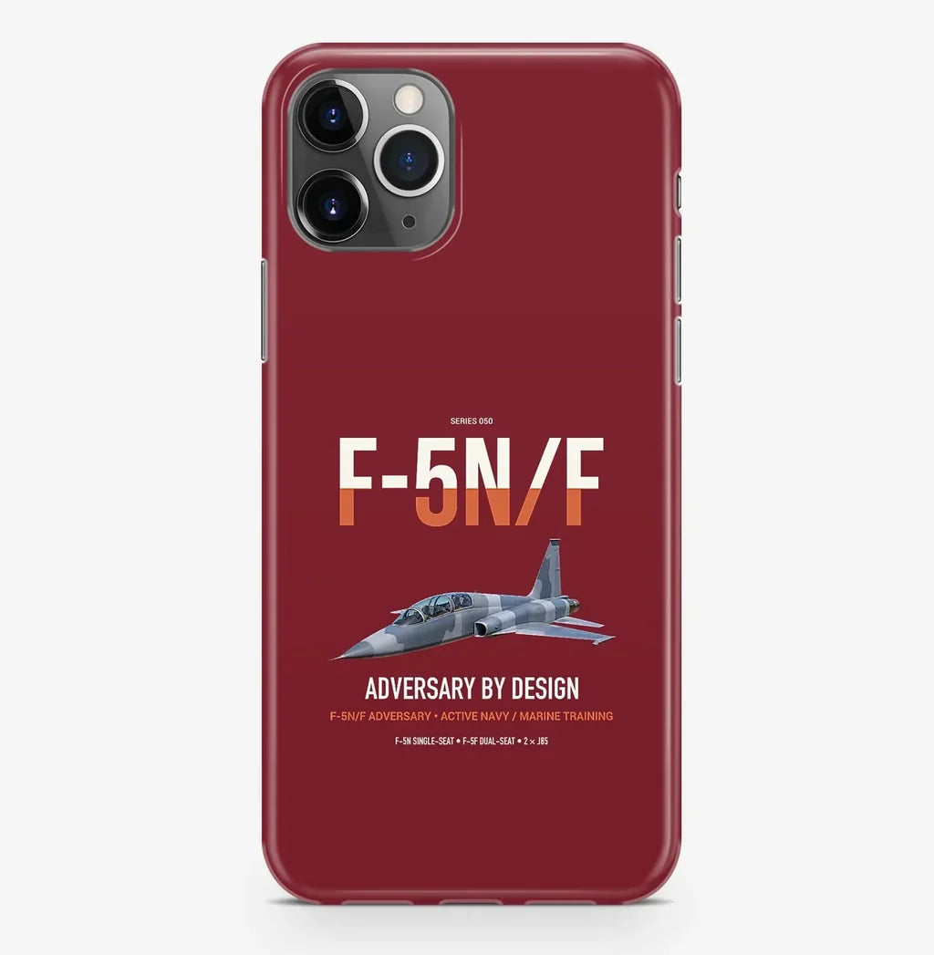 F-5N F Adversary design on dark red magsafe iphone case, for iPhone Pro Max