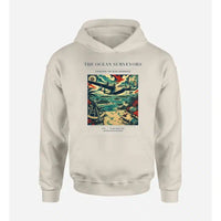 Thumbnail for VINTAGE G4064 - The Ocean Surveyors - Premium Hoodie design on khaki premium