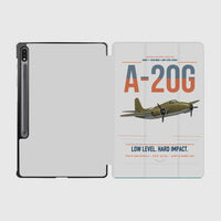 Thumbnail for A-20G Havoc design on light gray samsung tablet tablet case