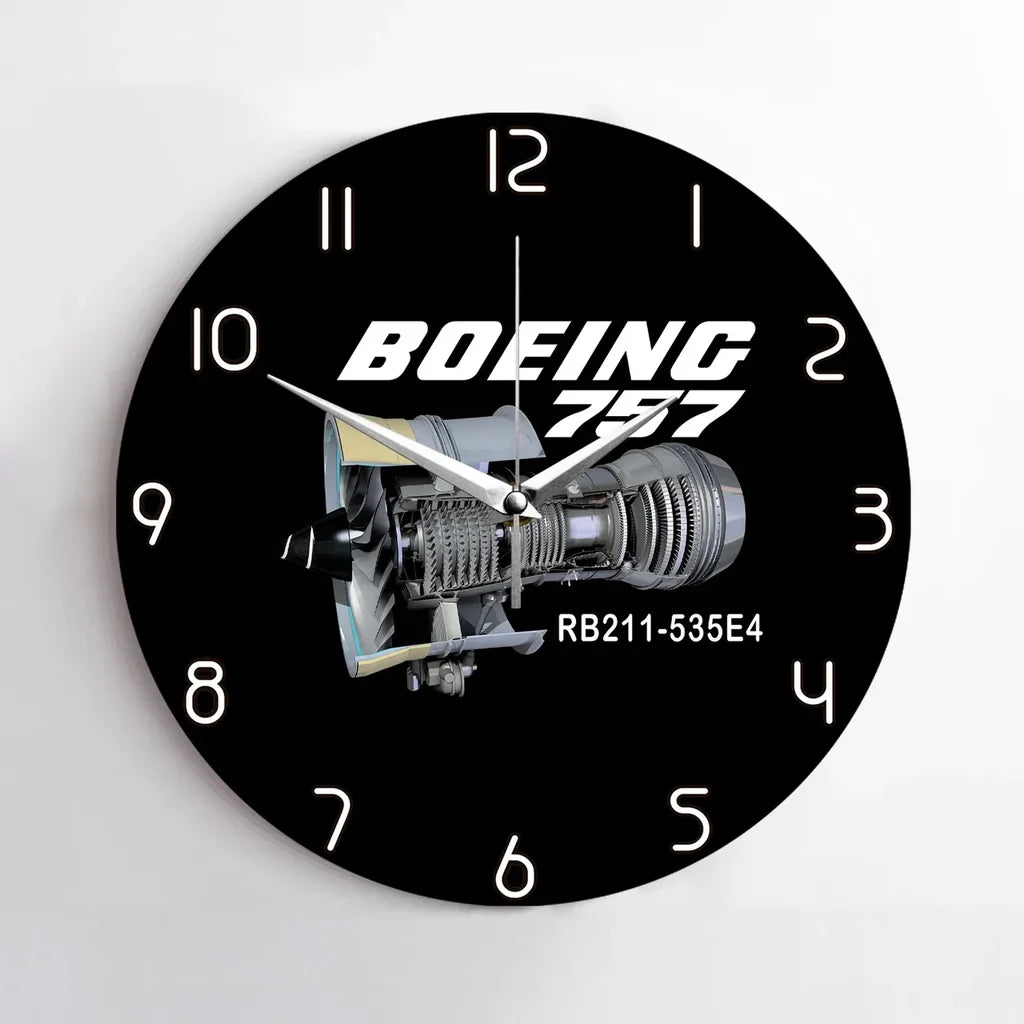 Boeing 757 Wall Clock - view 2