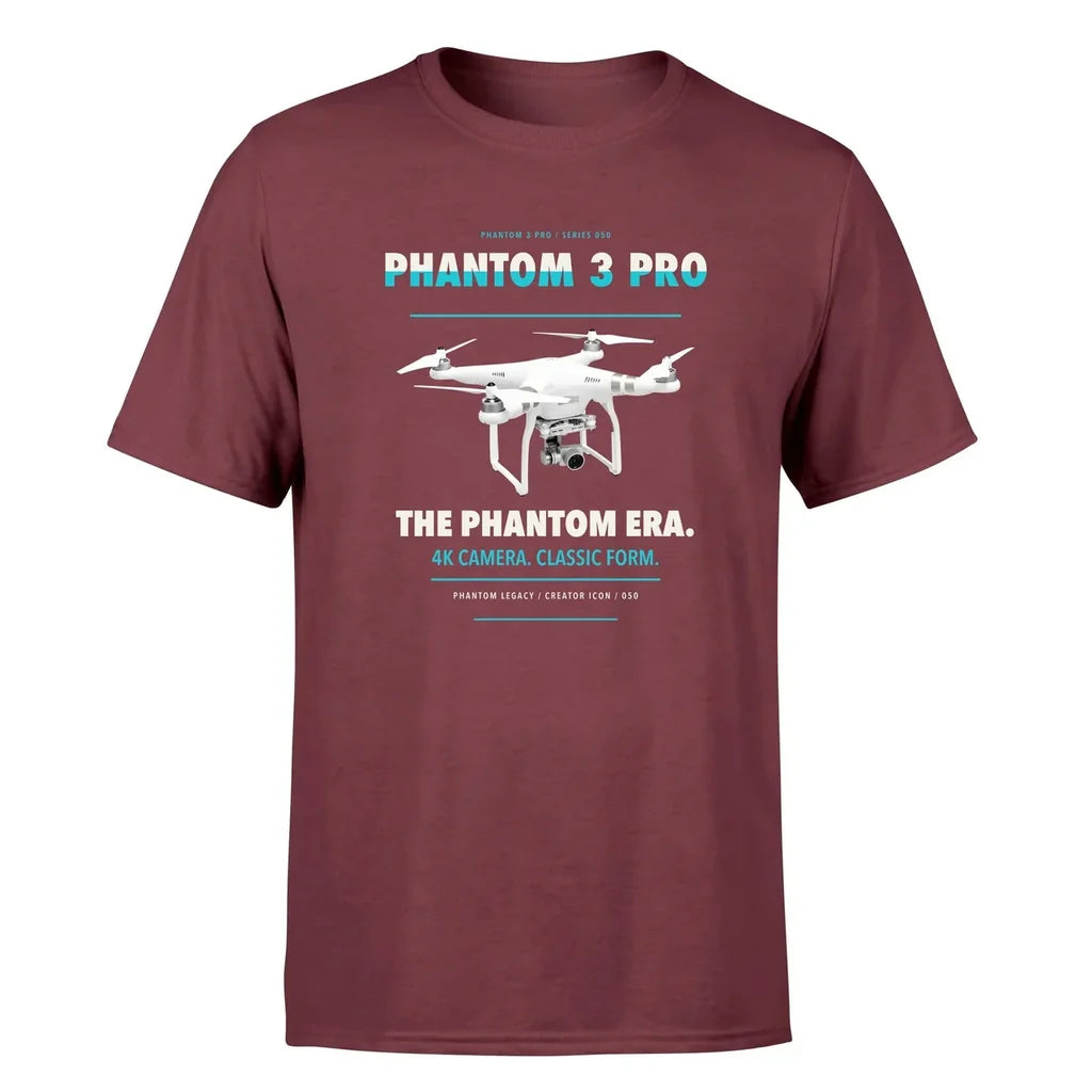 DJI Phantom 3 Professional design on dark red single side
