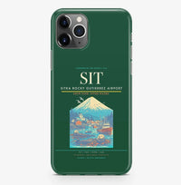 Thumbnail for Sitka Airport (SIT) design on dark green iPhone 16 Pro MagSafe case