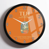 Thumbnail for Tallahassee International Airport TLH Wall-Clock Framed - Orange