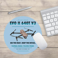 Thumbnail for Autel EVO II Dual 640T V3 design on light blue round mouse pad