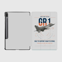 Thumbnail for SEPECAT Jaguar GR1 design on light gray samsung tablet tablet case