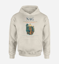 Thumbnail for Dr. Babasaheb Ambedkar International Airport (NAG) design on khaki hoodie single-side print