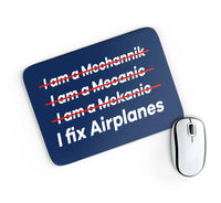 Thumbnail for I Fix Airplanes Mouse Pad - view 4