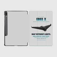 Thumbnail for AgEagle eBee X design on light gray samsung tablet tablet case
