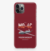 Thumbnail for MQ-4C Triton IFC-4 design on dark red magsafe iphone case, for iPhone Pro Max