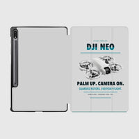 Thumbnail for DJI Neo design on light gray samsung tablet tablet case