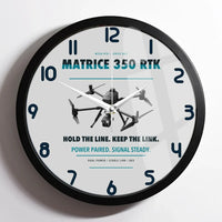 Thumbnail for DJI Matrice 350 RTK design on light gray framed wall clock