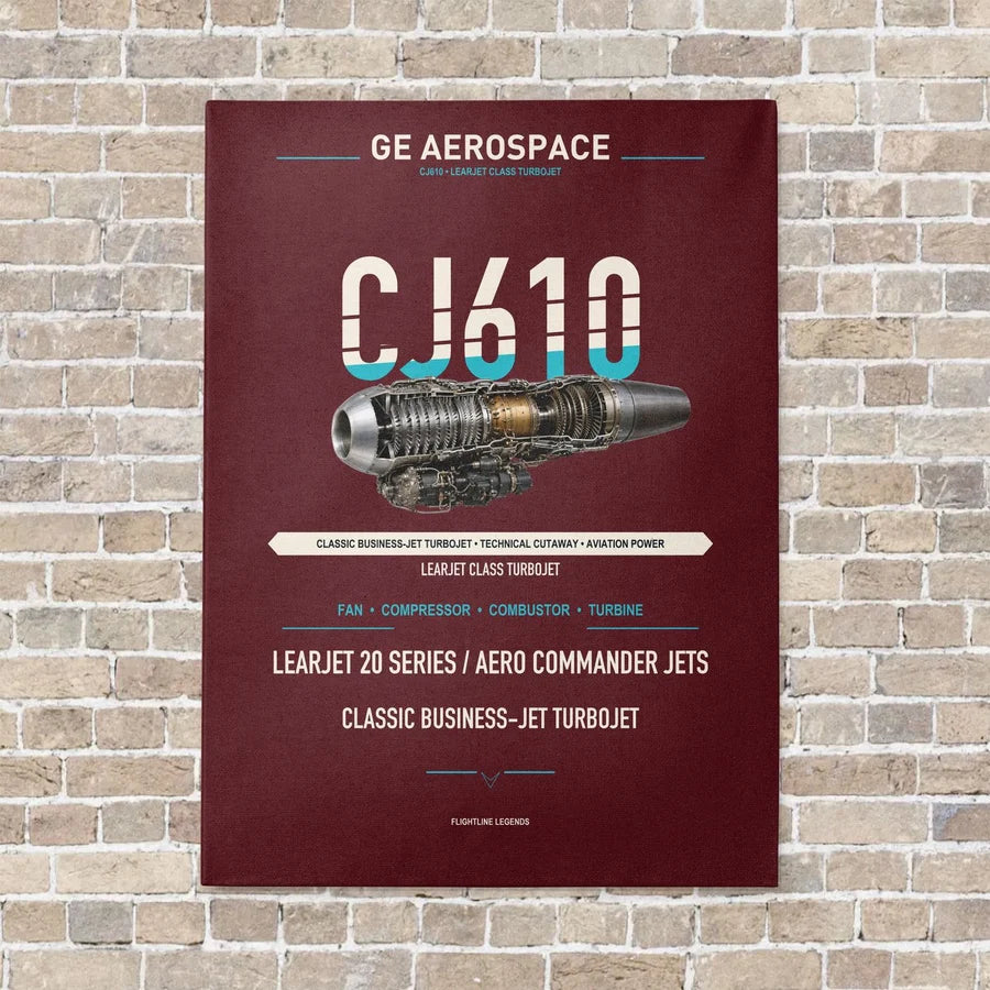CJ610 vertical canvas print - no frame - dark red background