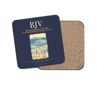 Thumbnail for Milas-Bodrum Airport BJV Coaster 1-Piece - Navy Blue