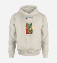 Thumbnail for McAllen Miller International Airport (MFE) design on khaki hoodie single-side print