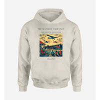 Thumbnail for VINTAGE G4431 - The Moonrise Formation - Premium Hoodie design on khaki premium