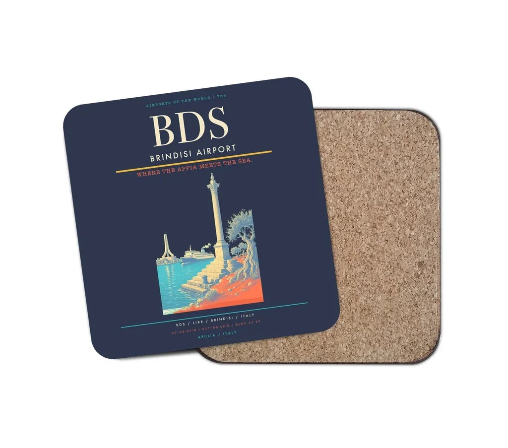 Brindisi Airport BDS Coaster 1-Piece - Navy Blue