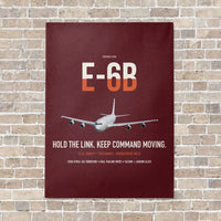 Thumbnail for E-6B Mercury vertical canvas print - no frame - dark red background