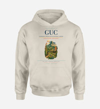Thumbnail for Gunnison–Crested Butte Regional Airport (GUC) design on khaki hoodie single-side print