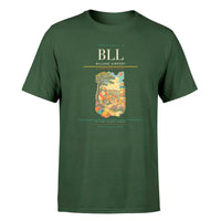 Thumbnail for Billund Airport (BLL) Premium T-Shirt Dark Green