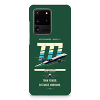 Thumbnail for Boeing 777-300ER design on samsung case - dark green