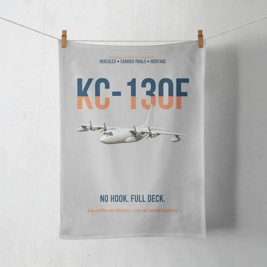 KC-130F BuNo 149798 design on light gray towel
