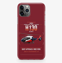 Thumbnail for Airbus H130 design on dark red magsafe iphone case, for iPhone Pro Max