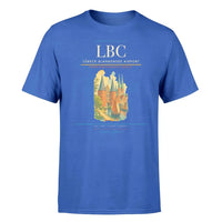 Thumbnail for Lübeck Blankensee Airport (LBC) T-Shirt single-side front print in Blue | lübeck-blankensee-airport-lbc-double-side-t-shirt