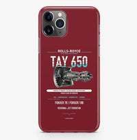 Thumbnail for TAY 650 Case ProMax design on dark red iphone case promax