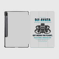 Thumbnail for DJI Avata design on light gray samsung tablet tablet case