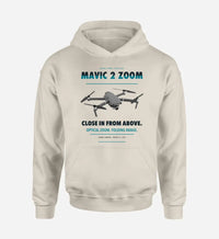 Thumbnail for DJI Mavic 2 Zoom design on khaki hoodie single side