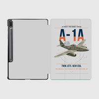 Thumbnail for Messerschmitt Me 262A-1a design on light gray samsung tablet tablet case