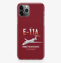 Thumbnail for E-11A BACN design on dark red magsafe iphone case, for iPhone Pro Max