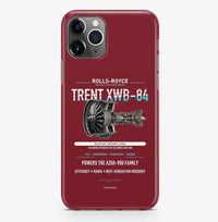 Thumbnail for TRENT XWB-84 Case ProMax design on dark red iphone case promax