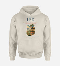 Thumbnail for Laredo International Airport (LRD) design on khaki hoodie single-side print