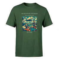 Thumbnail for VINTAGE G4129 - The Moonport Neighbors - Premium T-Shirt design on darkgreen premium t shirt