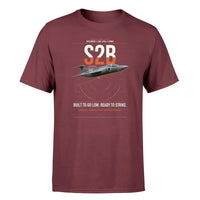 Thumbnail for Blackburn Buccaneer S2B design on dark red t-shirt, single-side print