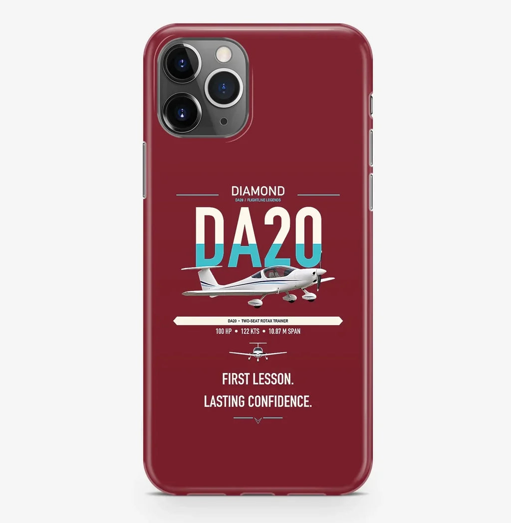 Diamond DA20 design on dark red magsafe iphone case, for iPhone Pro Max
