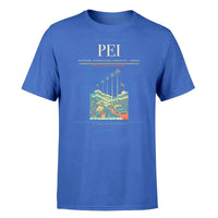 Thumbnail for Matecaña International Airport (PEI) T-Shirt single-side front print in Blue | matecaña-international-airport-pei-double-side-t-shirt