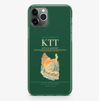Thumbnail for Kittilä Airport (KTT) design on dark green iPhone 16 Pro MagSafe case