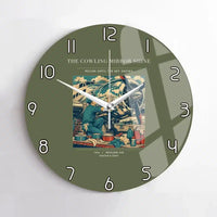 Thumbnail for VINTAGE G4262 - The Cowling Mirror Shine - Designed Wall Clocks design on greenarmy no-frame