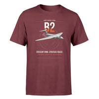 Thumbnail for Handley Page Victor B2 design on dark red t-shirt, single-side print