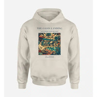 Thumbnail for VINTAGE G4331 - The Oasis Landing - Premium Hoodie design on khaki premium