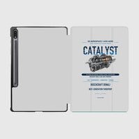 Thumbnail for CATALYST design on light gray samsung tablet tablet case